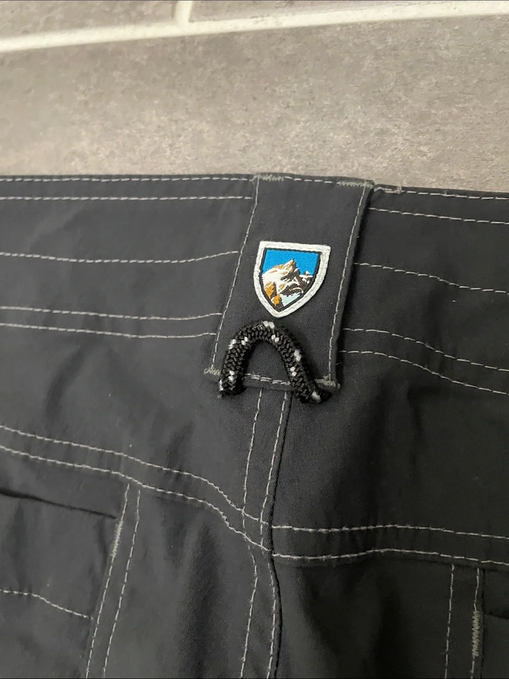 Kuhl Renegade Convertible Cargo Stealth Pant size 34X32